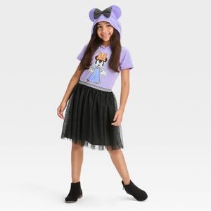 NWT DISNEY MINNIE MOUSE GIRLS DRESS XS 4-5